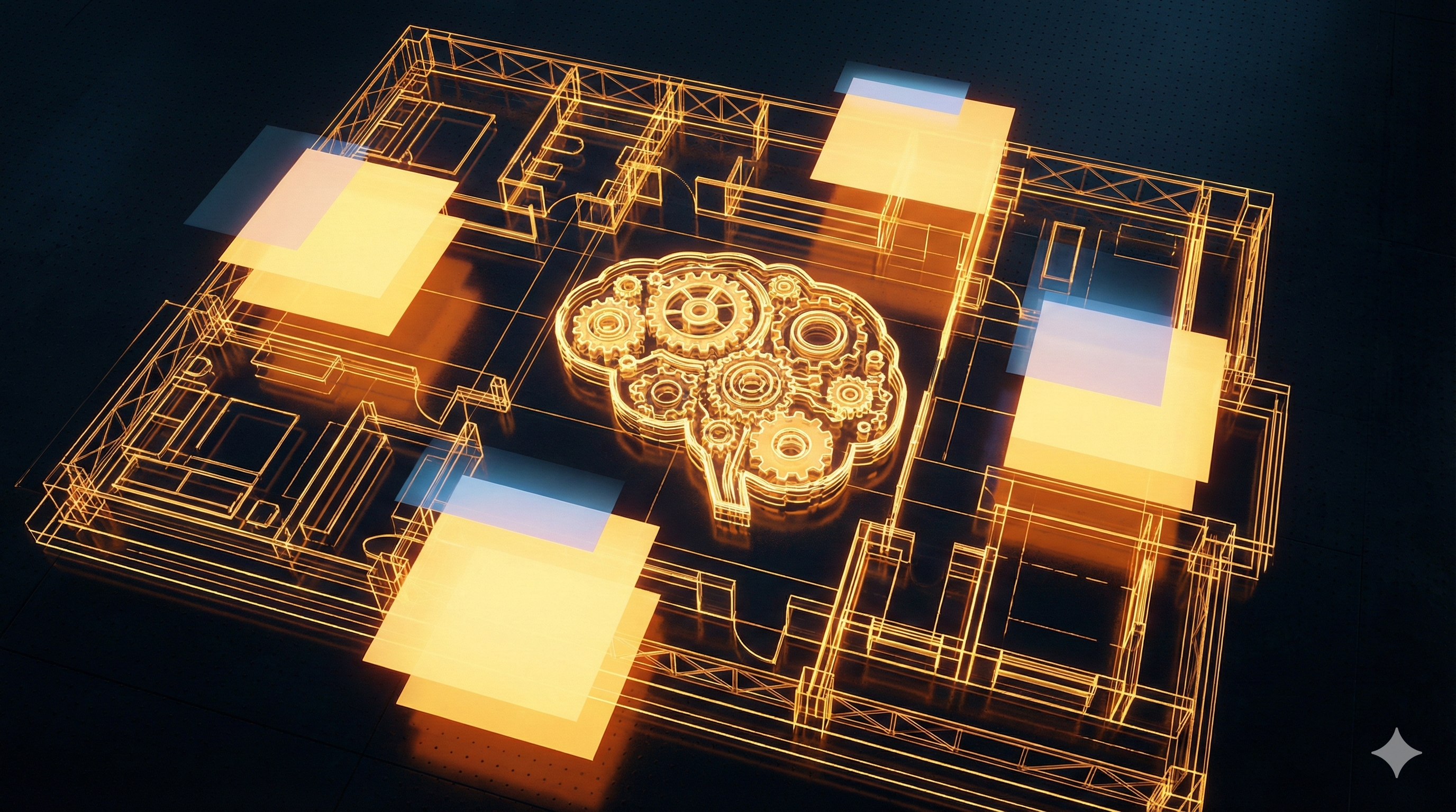 便利貼法與 GAP 模型示意圖